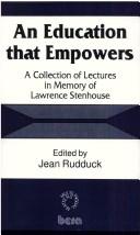 Cover of Education that empowers by Jean Rudduck