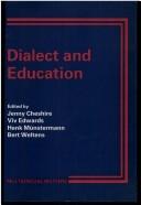 Cover of Dialect and education by Jenny Cheshire