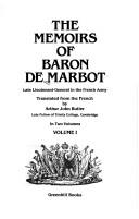 Front cover of Mémoires du général Bon de Marbot by Marbot, Jean-Baptiste-Antoine-Marcelin baron de