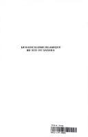 Front cover of Le Radicalisme islamique au sud du Sahara by René Otayek
