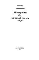 Cover of Silverpoints by John Gray