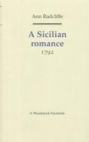 Front cover of A Sicilian romance by Ann Radcliffe