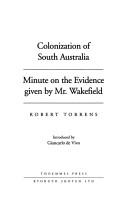 Front cover of Collected Works of Robert Torrens by Robert Torrens