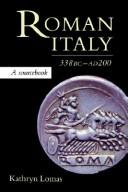 Front cover of Roman Italy, 338BC-AD200 by Kathryn Lomas