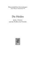 Front cover of Die Heiden by Reinhard Feldmeier