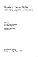 Front cover of Linguistic Human Rights by Tove Skutnabb-Kangas