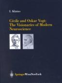 Cover of Cécile and Oskar Vogt by Igor Klatzo