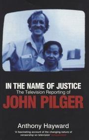 Front cover of In the Name of Justice by Anthony Hayward
