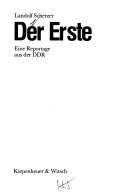 Cover of Der Erste by Landolf Scherzer