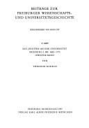 Front cover of Die Jesuiten an der Universität Freiburg i. Br. 1620-1773 by Theodor Kurrus