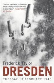 Cover of Dresden by Frederick Taylor
