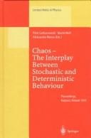 Front cover of Chaos by Winter School of Theoretical Physics (31st 1995 Karpacz, Poland)