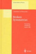 Front cover of Broken symmetries by Internationale Universitätswochen für Kern- und Teilchenphysik (37th 1998 Schladming, Austria)