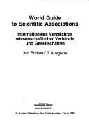 Front cover of World guide to scientific associations = by Michael Zils
