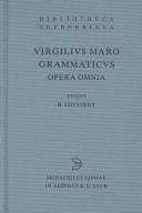 Front cover of Opera omnia by Virgilius Maro Grammaticus