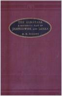 Cover of The Ramayana by Marie Musæus-Higgins