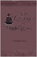 Cover of The Essence Of Buddhism by P. Lakshmi Narasu