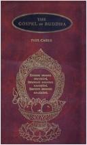 Front cover of The gospel of Buddha by Paul Carus
