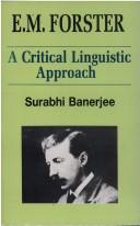 Cover of E.M.Forster by Surabhi Banerjee