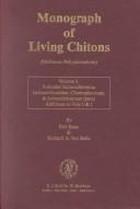 Front cover of Monograph of living chitons by P. Kaas