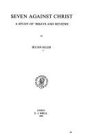 Front cover of Seven against Christ by Ieuan Ellis