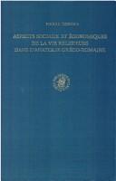 Front cover of Aspects sociaux et économiques de la vie religieuse dans l'Anatolie gréco-romaine by Pierre Debord