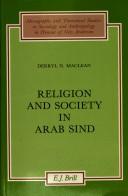 Front cover of Religion and society in Arab Sind by Derryl N. Maclean