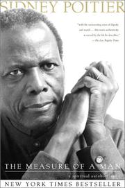 Front cover of The Measure of a Man by Sidney Poitier