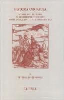 Front cover of Historia and fabula by Peter G. Bietenholz