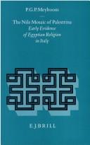 Front cover of The Nile Mosaic of Palestrina by P. G. P. Meyboom