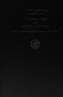 Front cover of Bibliographie zu Gregor von Nyssa by Margarete Altenburger