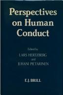 Cover of Perspectives on human conduct by G. H. von Wright