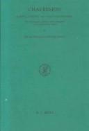 Front cover of Chaeremon, Egyptian priest and Stoic philiosopher by Chaeremon of Alexandria.