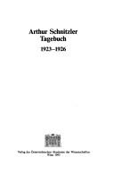 Cover of Tagebuch by Arthur Schnitzler
