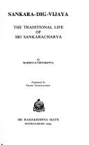 Cover of Śaṅkaradigvijaya by Madhava