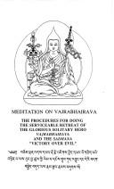 Front cover of Meditation on Vajrabhairava by Pha-boṅ-kha-pa Byams-pa-bstan-ʼdzin-ʼphrin-las-grya-mtsho