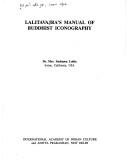 Front cover of Lalitavajra's manual of Buddhist iconography by Rol-paʼi-rdo-rje Lcaṅ-skya II