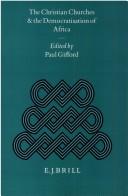 Front cover of The Christian Churches and the Democratization of Africa (Studies of Religion in Africa : Supplements to the Journal of Religion in Africa, No 12) by Paul Gifford