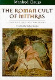 Front cover of The Roman Cult of Mithras by Manfred Clauss