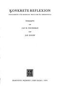 Cover of Konkrete Reflexion by J. Knopf