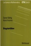 Cover of Singularitäten by Daniel Bättig