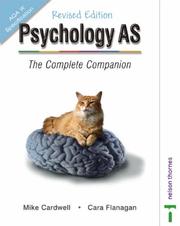 Cover of Psychology AS by Mike Cardwell