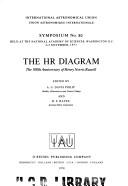 Cover of The HR diagram by Henry Norris Russell