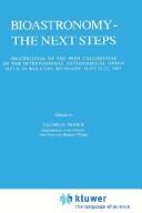 Cover of Bioastronomy - The Next Steps by George Marx