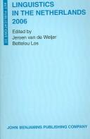 Front cover of Linguistics in the Netherlands 2006 (Avt) by Unknown