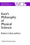 Front cover of Kant's philosophy of physical science by Robert E. Butts