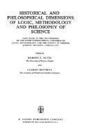 Cover of Historical and philosophical dimensions of logic, methodology, and philosophy of science by International Congress of Logic, Methodology, and Philosophy of Science (5th 1975 University of Western Ontario)