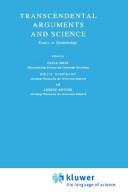 Cover of Transcendental arguments and science by Peter Bieri