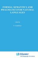 Cover of Formal semantics and pragmatics for natural languages by Franz Guenthner