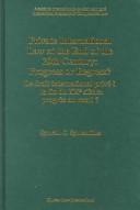 Cover of Private international law at the end of the 20th century by International Congress of Comparative Law (15th 1998 University of Bristol)